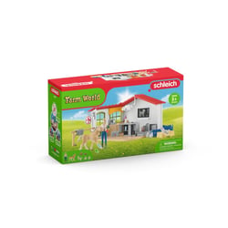 Cabinet vétérinaire avec animaux