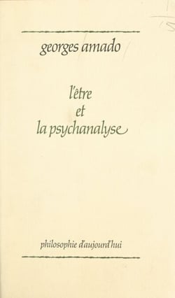 L'être et la psychanalyse