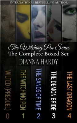 The Complete Witching Pen Series, Boxed Set: The Witching Pen, The Sands Of Time, The Demon Bride, The Last Dragon and Wilted - The Witching Pen, #6