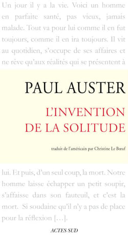 L'Invention de la solitude