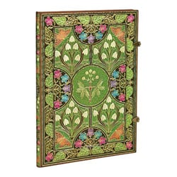 Carnet a couverture rigide poesie en fleurs - grand - non ligne - 128 p.