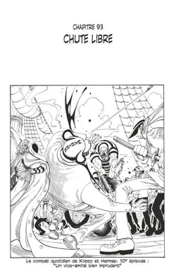 One Piece édition originale - Chapitre 93 - Chute libre