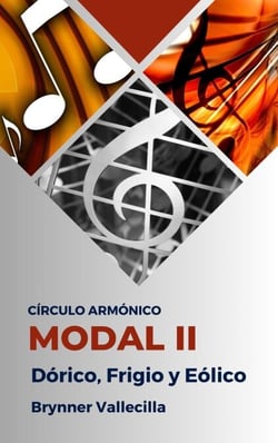Círculo Armónico Modal 2: Dórico, Frigio y Eólico - círculo armónico modal, #2