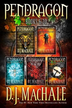 Pendragon Books 6-10 - The Rivers of Zadaa; The Quillan Games; The Pilgrims of Rayne; Raven Rise; The Soldiers of Halla