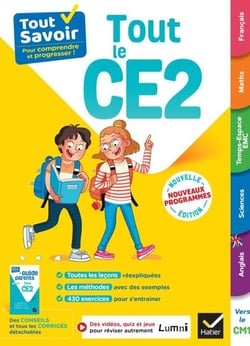 Tout Savoir CE2 - Tout-en-un - Nouveaux Programmes - leçons, méthodes et exercices dans toutes les matières