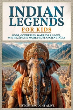 Indian Legends For Kids: Gods, Goddesses, Warriors, Sages, Myths, Epics &amp; More From Ancient India
