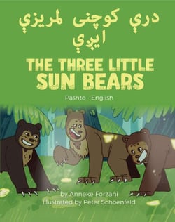 The Three Little Sun Bears (Pashto-English) - Language Lizard Bilingual World of Stories