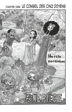 One Piece édition originale - Chapitre 1086 - Le conseil des cinq doyens
