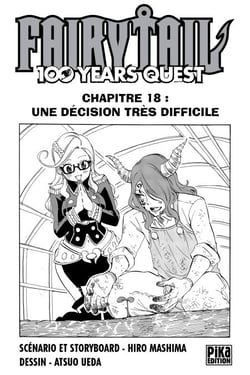 Fairy Tail - 100 Years Quest Chapitre 018 - Une décision très difficile