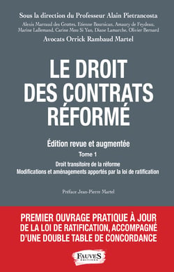 Droit des contrats réformé - (2 volumes) Edition revue et augmentée