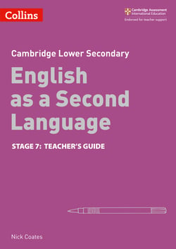 Lower Secondary English as a Second Language Teacher’s Guide: Stage 7 ebook - 1 year licence
