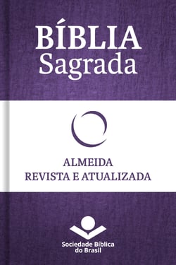 Bíblia Sagrada RA - Almeida Revista e Atualizada - Com notas, referências cruzadas e palavras de Jesus em vermelho.