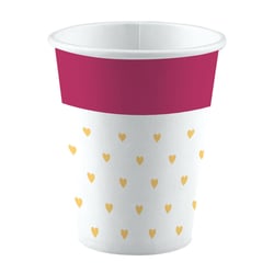 8 Gobelets, Everyday Love, Small Hearts, 250ml