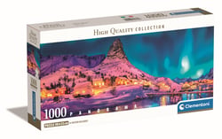 Puzzle Compact Panorama 1000 pièces - Lofoten Islands - Clementoni