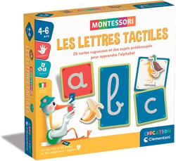 Les lettres - Montessori - Clementoni