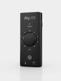 Interface audio universelle pour guitare/basse iRig USB - PC et MAC