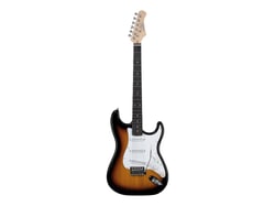 Eko Tribute Starter S-300 - Guitare électrique - Type ST - Sunburst
