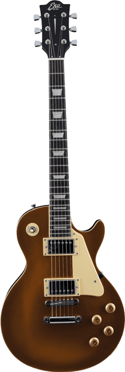 Eko VL-480 - Guitare électrique - Type LP - Aged Gold Sparkle