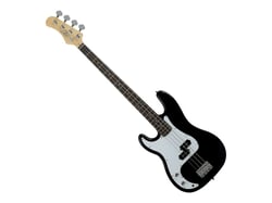 Eko Starter VPB-100 - Guitare basse électrique - Gaucher - 4 cordes - Noire