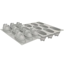 Moule Silikomart - Petal 3D -  Silicone - Gris 