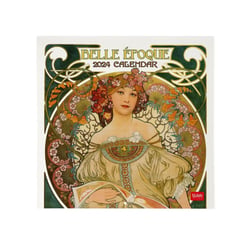 Calendrier mural 2024 Legami - 12 mois - Belle Époque - 30 x 29 cm
