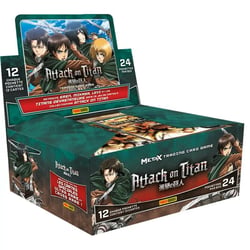Cartes Attaque Des Titans TCG - Boites de 24 Boosters de 12 Cartes