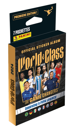 Blister Fifa World Class 2024 - Panini - 7 pochettes
