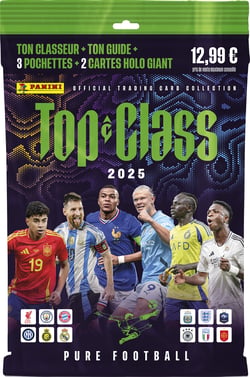 Starter pack Panini - Fifa Top Class 2025 - 1 classeur et 1 magazine
