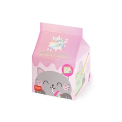 Bloc mémo uni Legami - Yummy Yummy - Chat - 250 feuilles détachables - 10 x 7 cm - 70g/m²