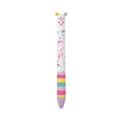 Stylo à bille 2 couleurs Legami - Licorne