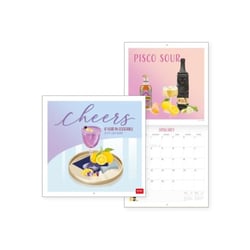 Calendrier mural - 2025 - Cheers -30x29