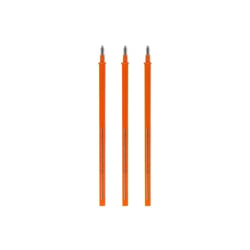 Lot de 3 recharges pour stylo à encre gel effaçable Legami - Orange