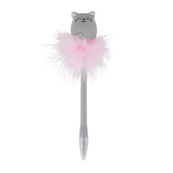 Stylo à bille lumineux Legami - Chat - Bleu - Pointe moyenne