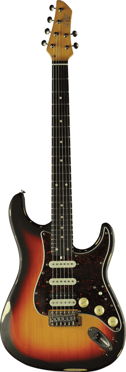 Eko Aire Relic - Guitare électrique - sunburst