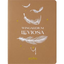 Cahier Moleskine - 25 x 19 cm - Harry Potter : Wingardium Leviosa - 176 pages lignées