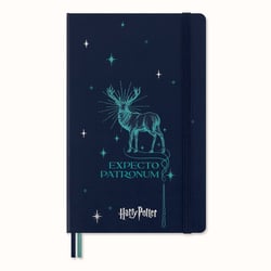 Carnet Moleskine - 13 x 21 cm - Harry Potter : Patronum - 176 pages lignées