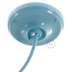 Kit rosace en porcelaine - Azur