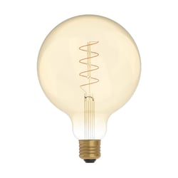 Ampoule Led Carbon Vintage Filament Small Spiral G125 220/230V 4W 250LM E27 1800K Dimmable - Doré