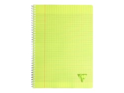 Cahier Clairefontaine - Modèle assorti - 17 x 22 cm - Linicolor - 100 pages grands carreaux - Vendu à l'unité