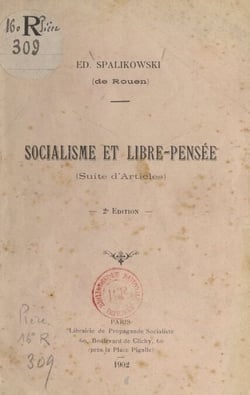 Socialisme et libre-pensée - Suite d'articles