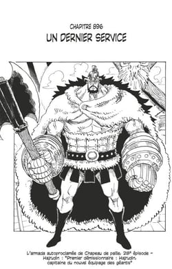 One Piece édition originale - Chapitre 896 - Un dernier service