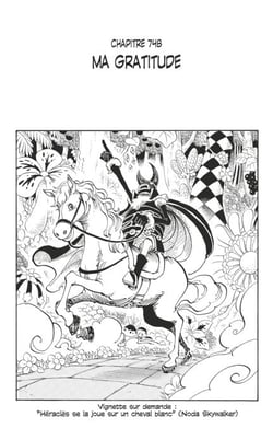 One Piece édition originale - Chapitre 748 - Ma gratitude