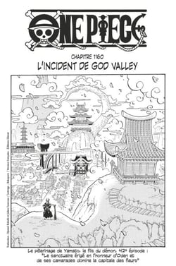 One Piece édition originale - Chapitre 1160 - L'incident de God Valley