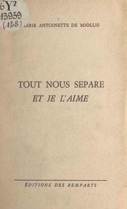 Tout nous sépare et je l'aime