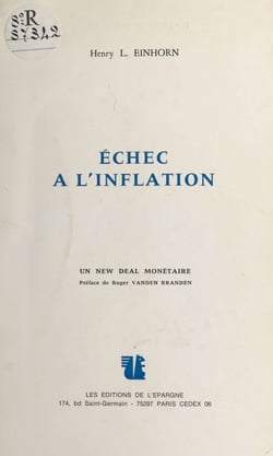 Échec à l'inflation : un new deal monétaire