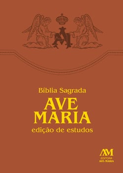 Bíblia de Estudos Ave-Maria - Edição revista e ampliada com índice de busca por capítulos e versículos