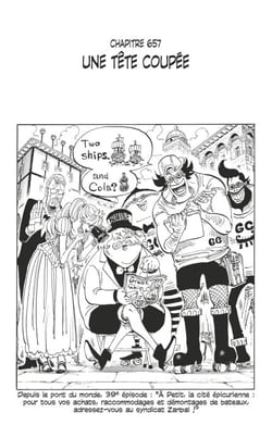 One Piece édition originale - Chapitre 657 - Une tête coupée
