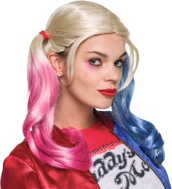 Perruque pour adulte - Harley Quinn - Suicide Squad