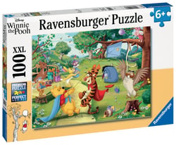 Puzzle 100 pièces XXL - Le sauvetage / Disney Winnie l'Ourson