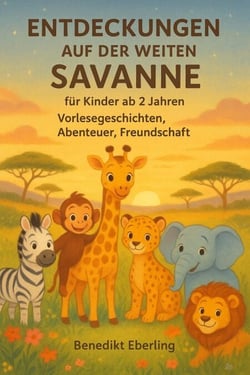 Entdeckungen auf der weiten Savanne – für Kinder ab 2 Jahren, Vorlesegeschichten, Abenteuer, Freundschaft - Abenteuer aus der Savanne, #3